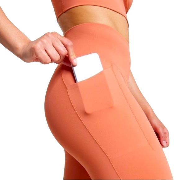 Calia Crop Leggings Women's Powermove Collection High-Rise Apricot size-XL NWT - Picture 2 of 7